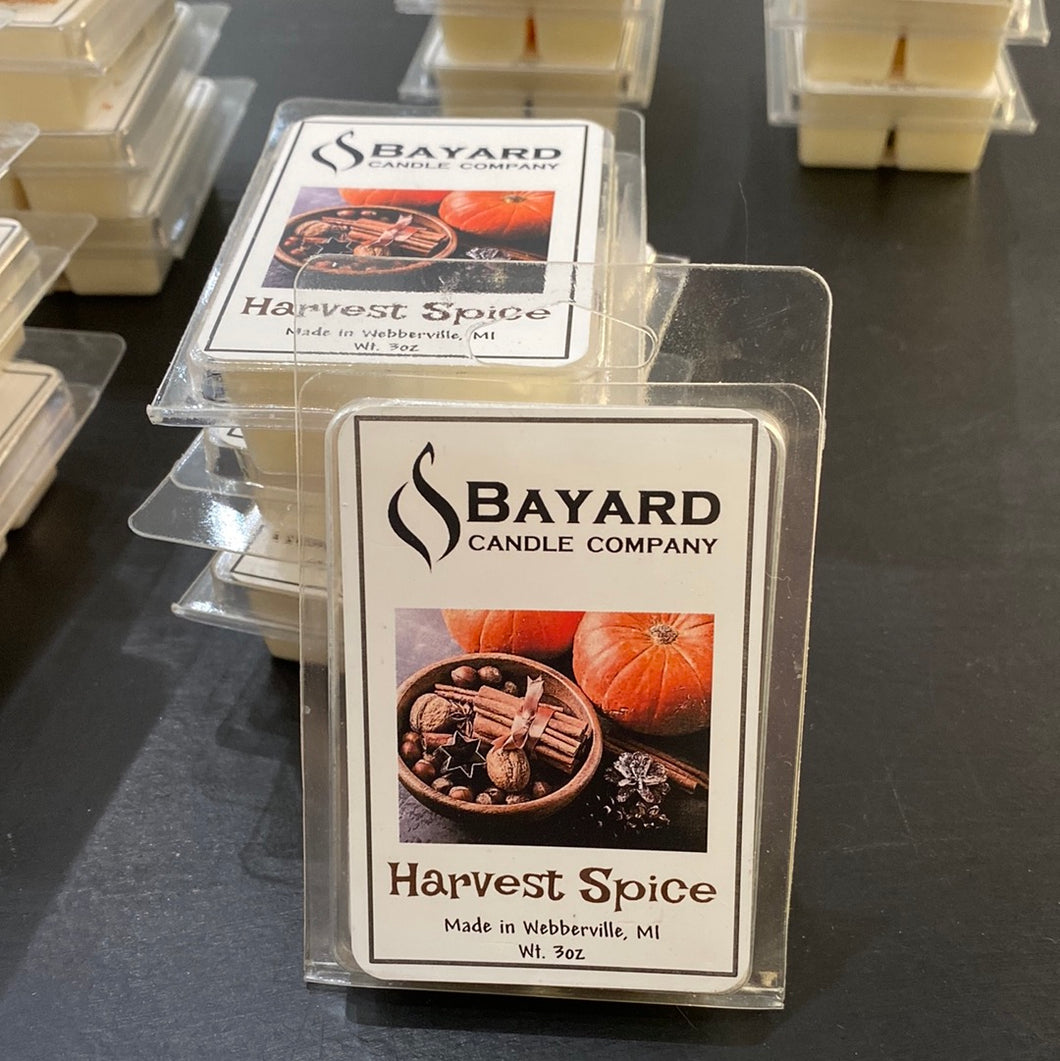 Bayard Candle Company - Harvest Spice Wax Melt