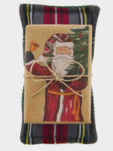 Load image into Gallery viewer, Santa Soap &amp; Tartan Sponge Set
