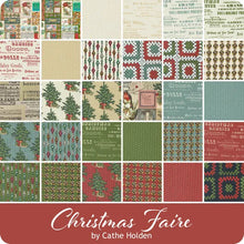 Load image into Gallery viewer, Christmas Advertising - Cream and Evergreen - Christmas Faire
